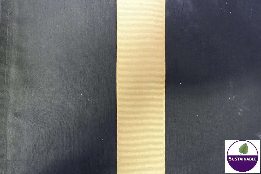 1.5’’ Gold grosgrain - 2pcs