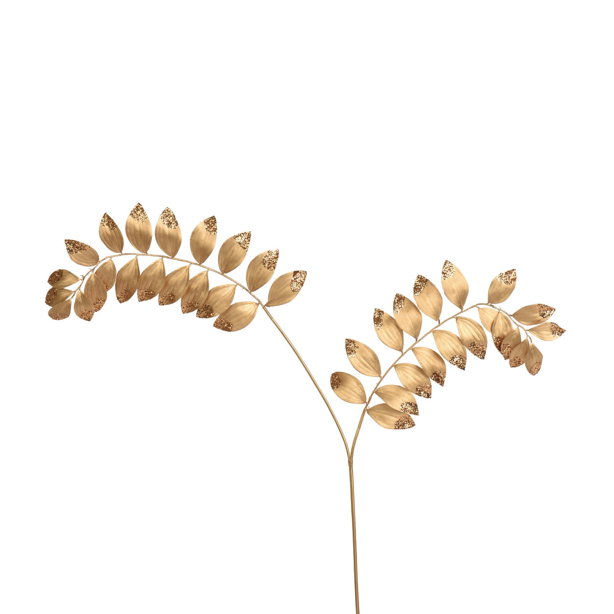 Gold Double Leaf - 5pcs