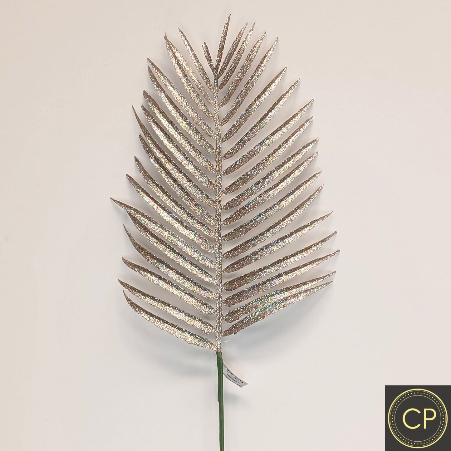 14Inch Champagne Palm Leaf - Pack of 10