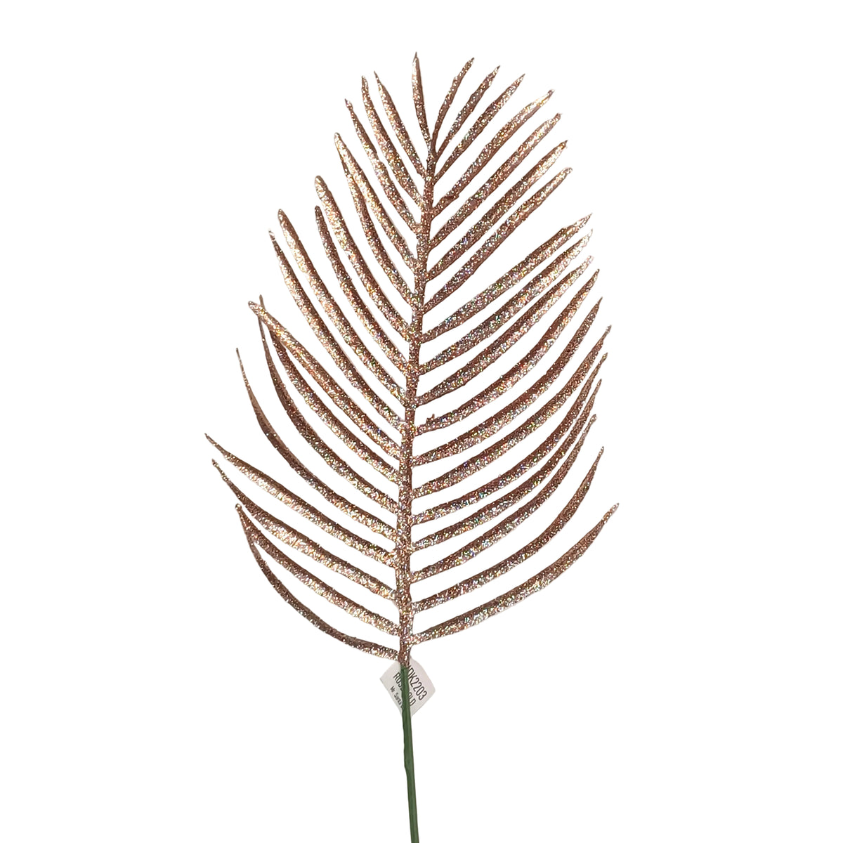 14Inch Rose Gold Palm Leaf - Pack of 10