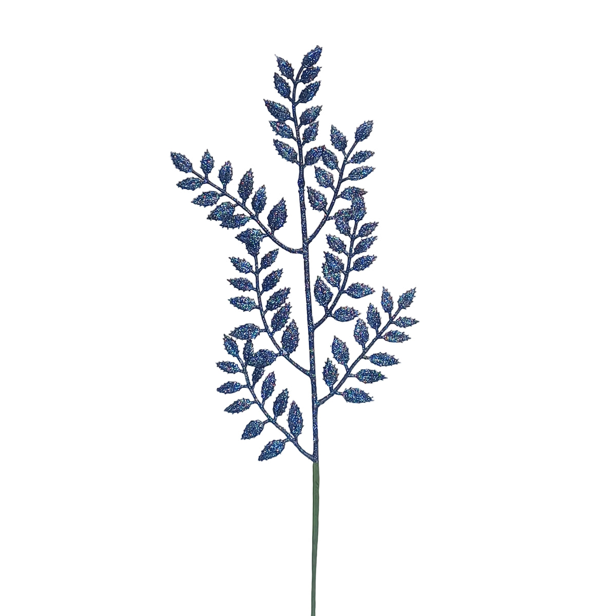 12Inch Blue (Midnight) Ruscus Spray - Pack of 10