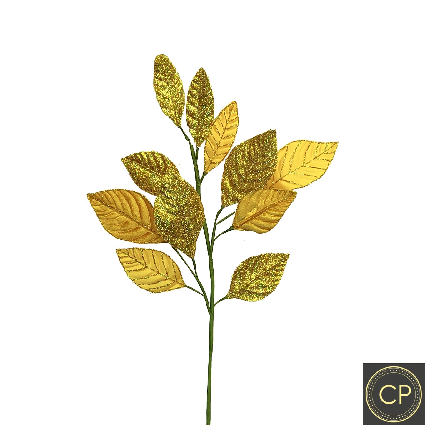 28Inch Gold Beech Leaf Spray - Pack of 10