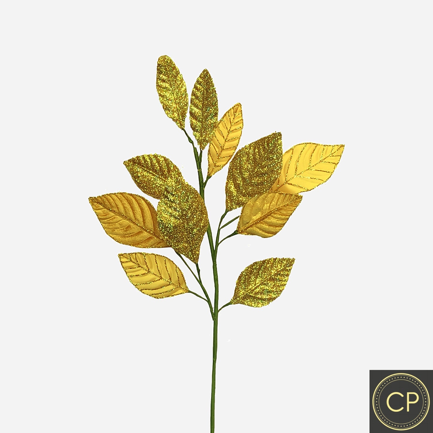 28Inch Gold Beech Leaf Spray - Pack of 10