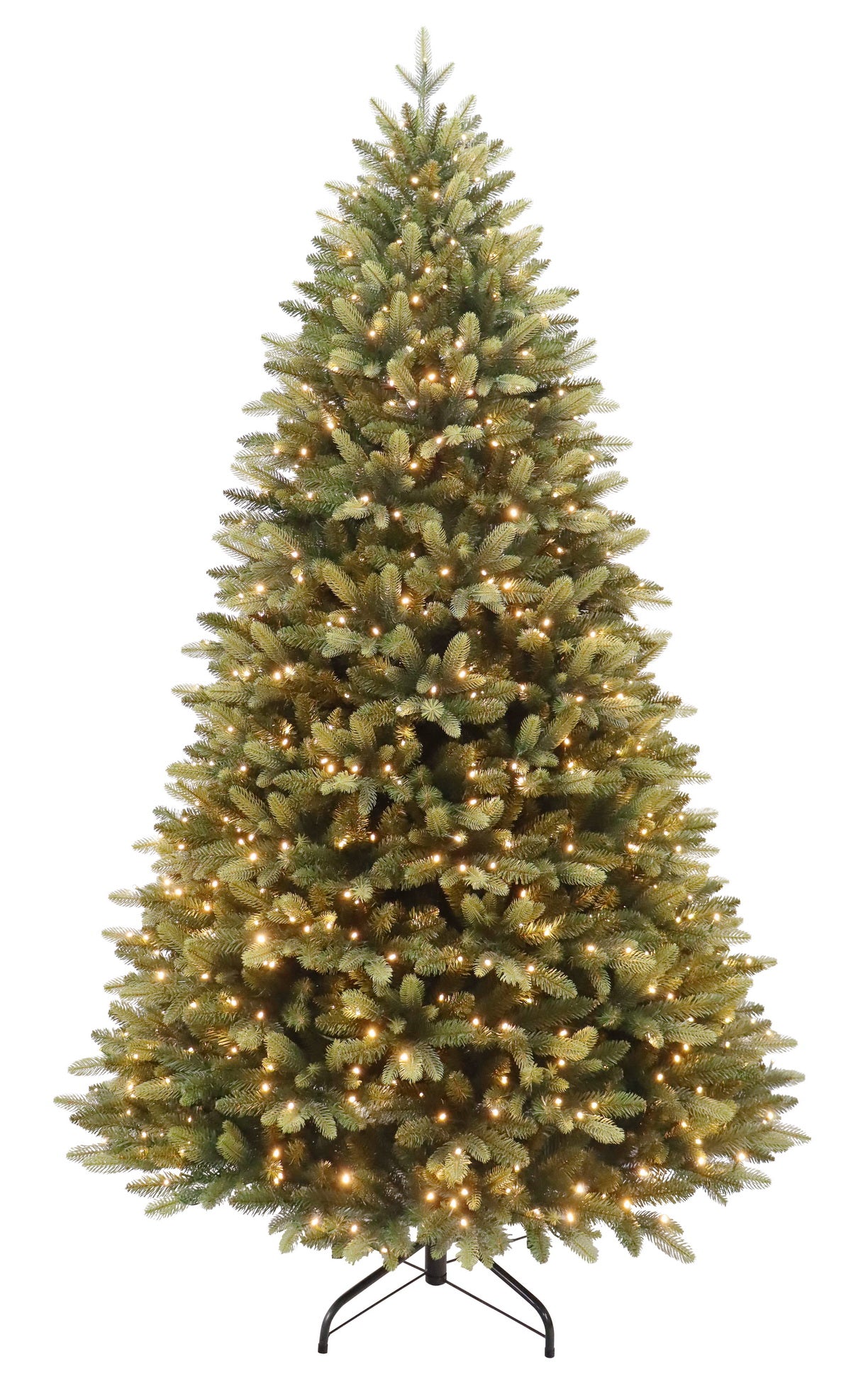 6ft Pre-lit Corvara - 500 LEDs (Warm-White/Ice-White)