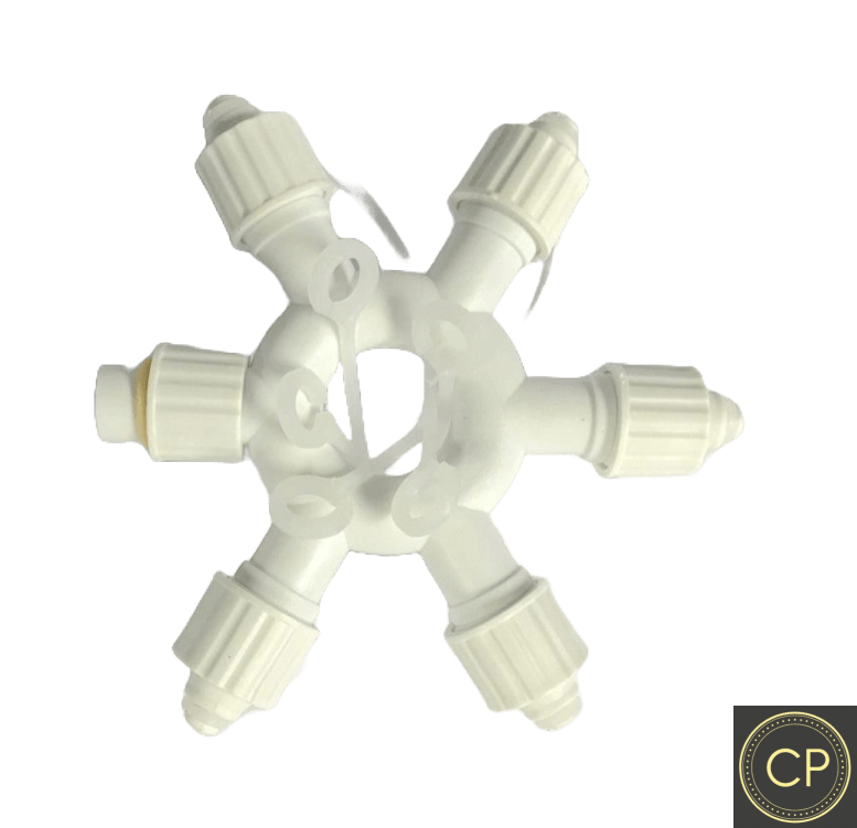 5 Way Ring Connector - White