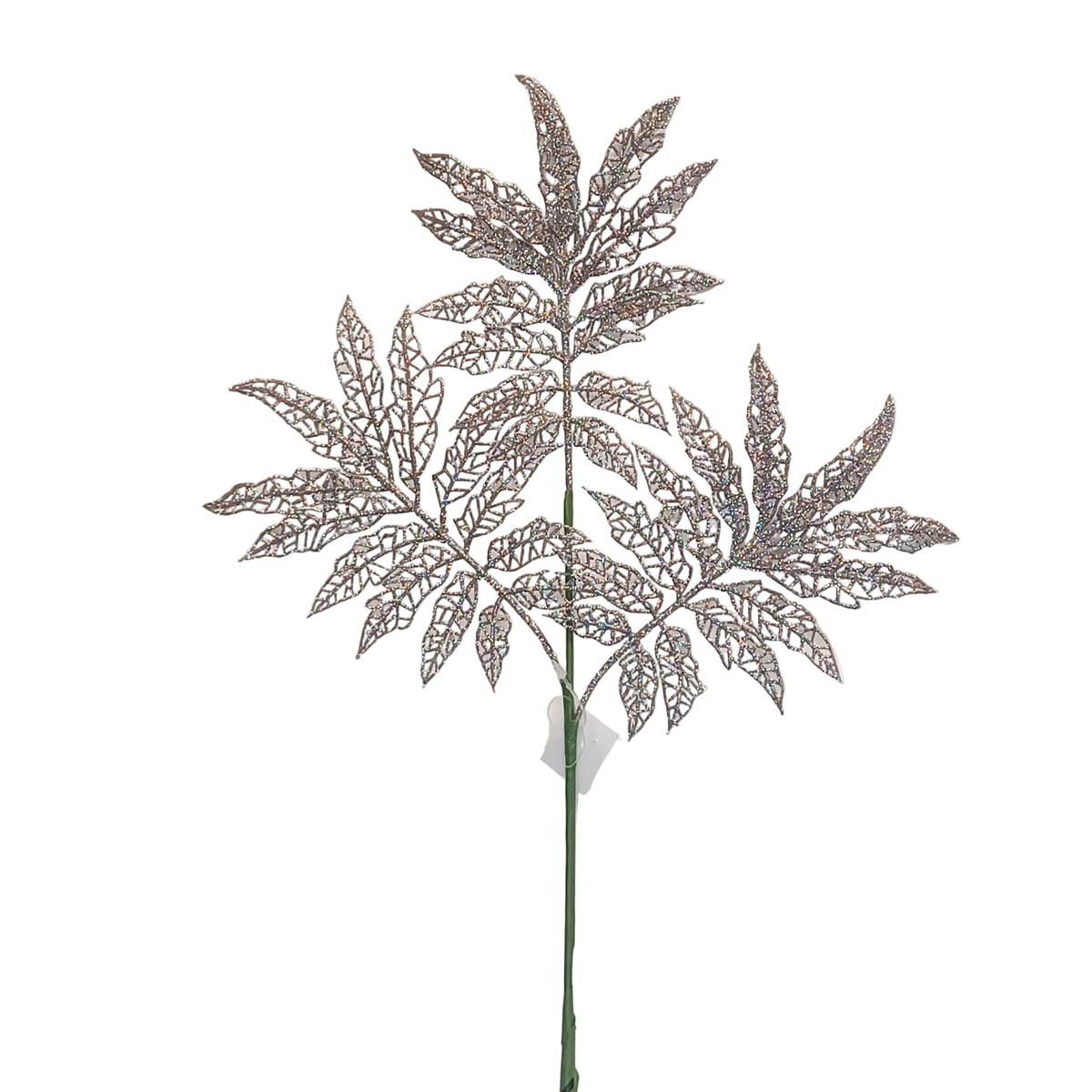 White Skeleton Leaf Pick 3 - Pack of 10