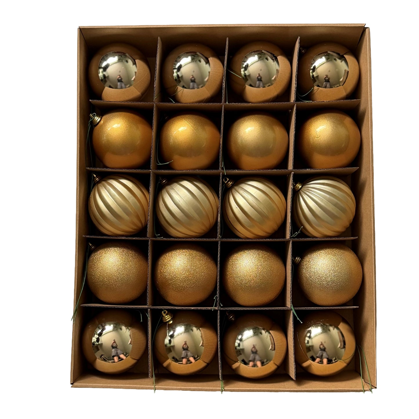 100mm Gold - 120pcs