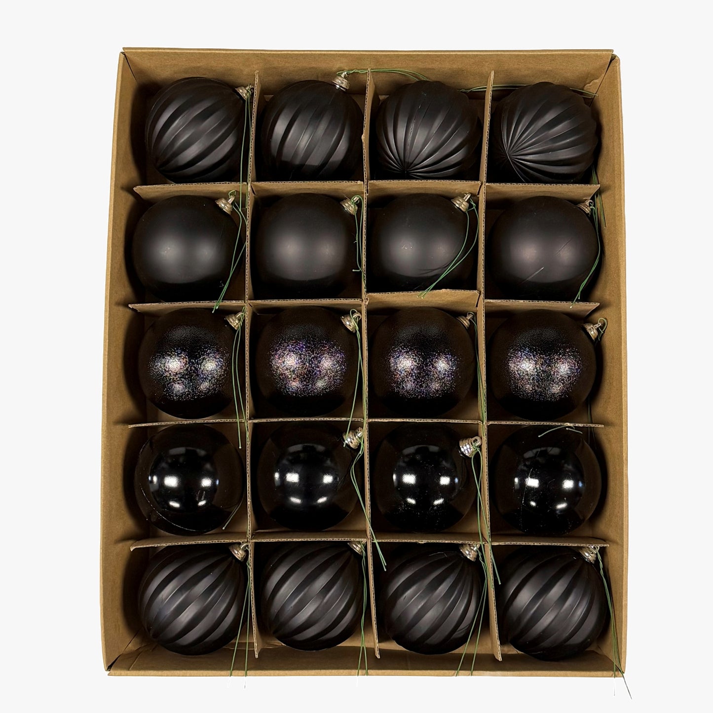 80mm Black - 120pcs