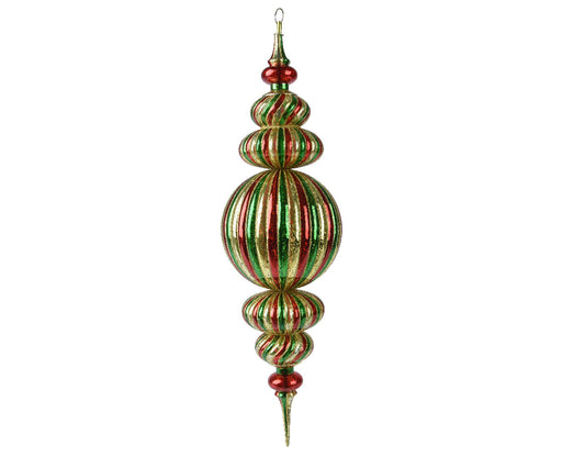 71cm Red/Green/Gold Ornament - 1pc