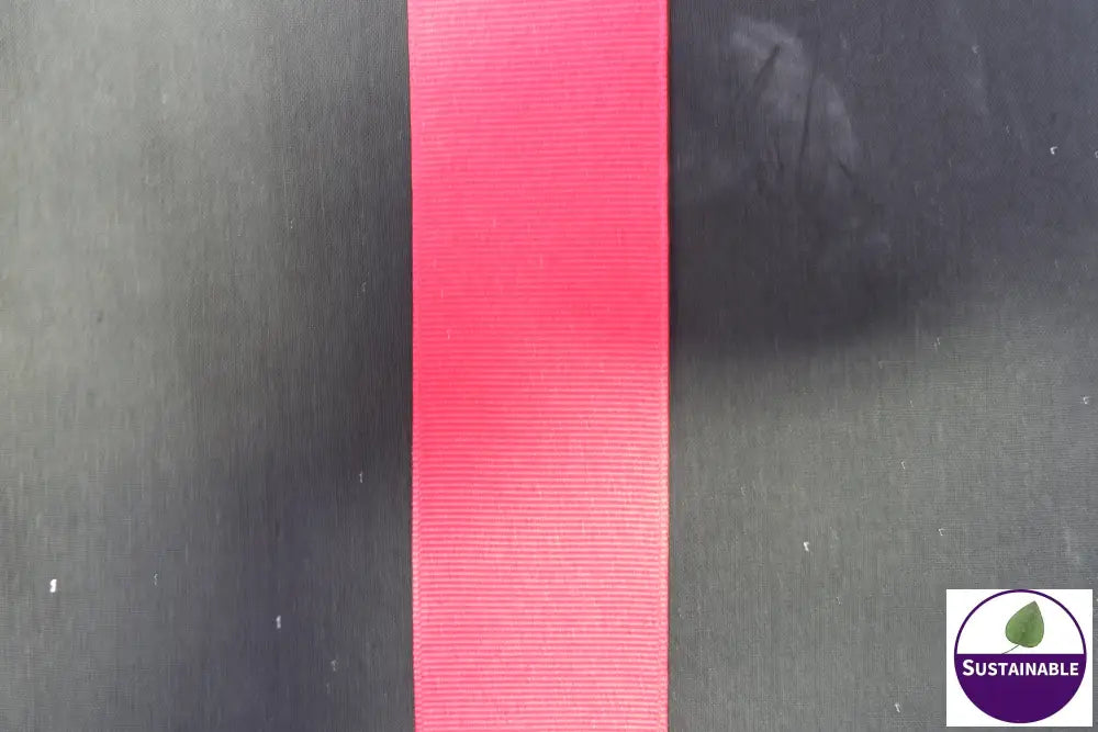 1.5’’ Dark Red grosgrain - 2pcs