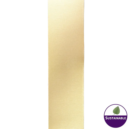 1.5’’ Gold grosgrain - 2pcs