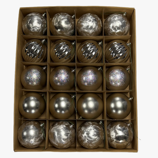 100mm Silver - 120pcs