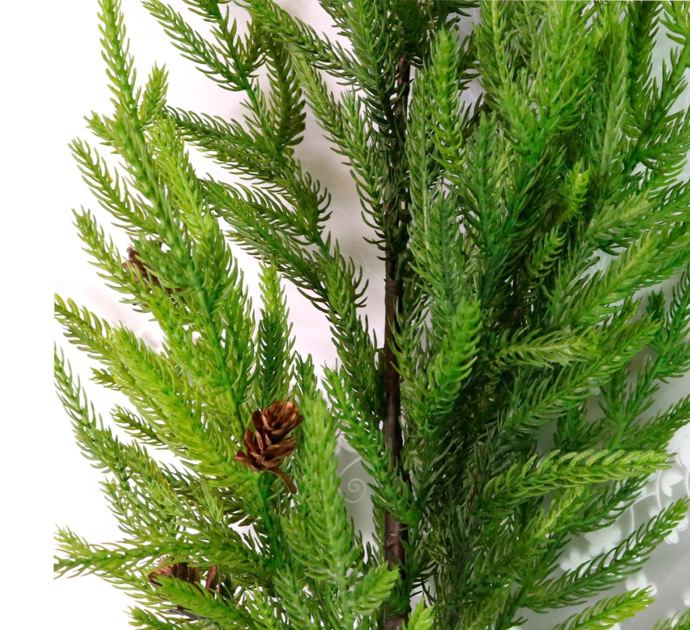 Green Norfolk Pine Spray - 6pcs