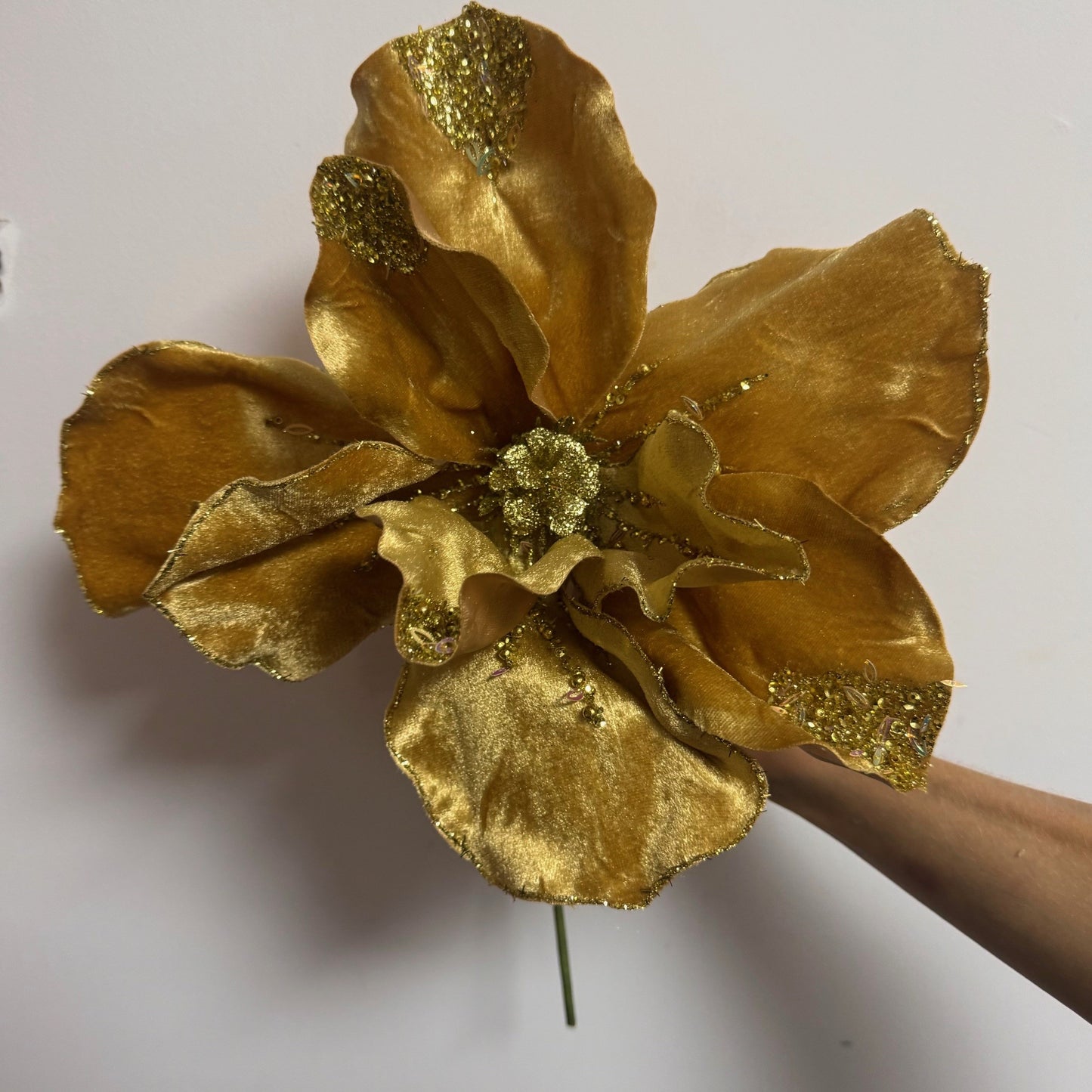 12Inch Gold Magnolia - Pack of 10