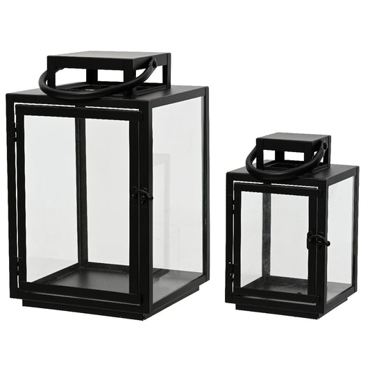 Lantern Black - Set of 2