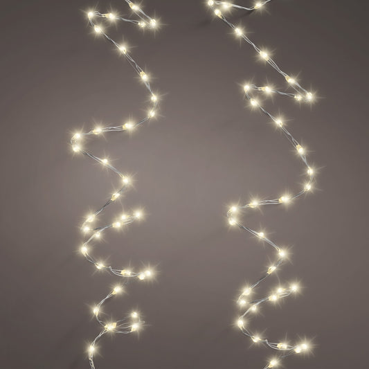 Micro Light - 100 Warm-White LEDs - 1 Set (Battery Operated)