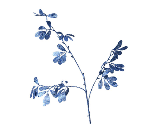 95cm Blue Leaf Spray - Pack of 11