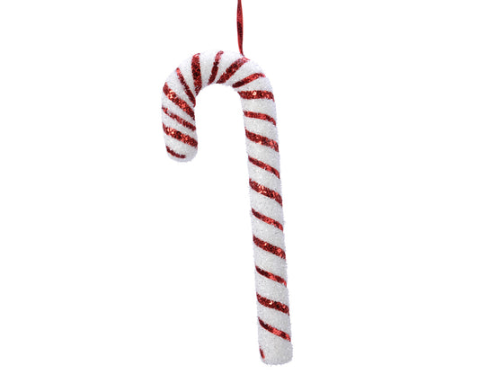 Foam Candy Stick - Red/White - Pack of 6