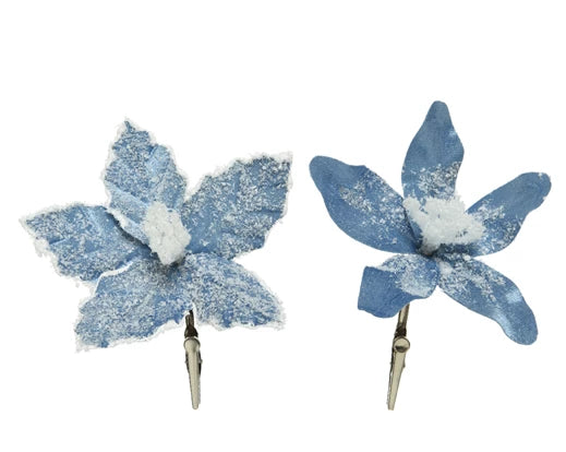 Blue (Denim) Flower Darts - Pack of 12