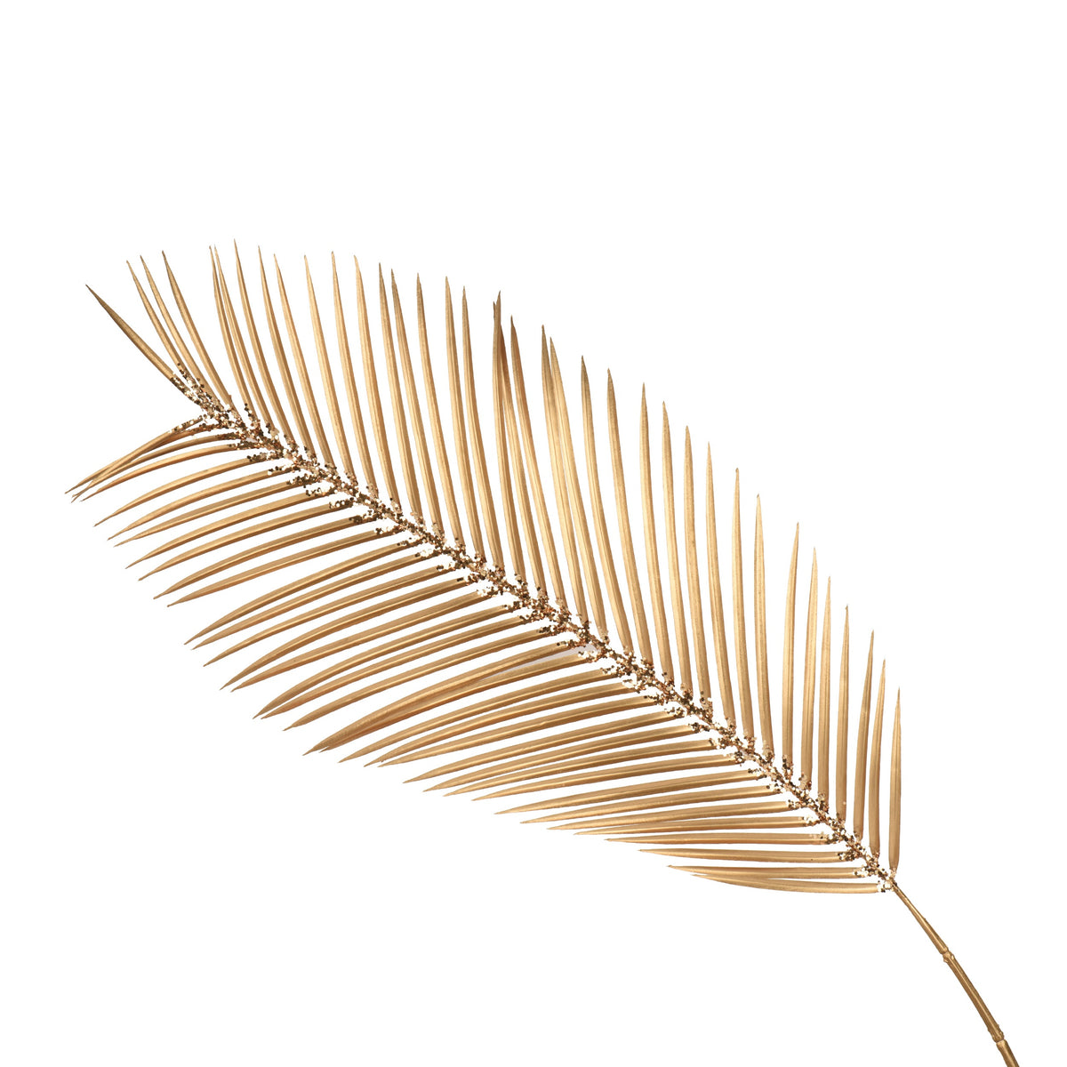 Gold Palm Spray - 1pc