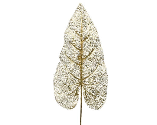 70cm Gold Leaf  Stem - Pack of 6