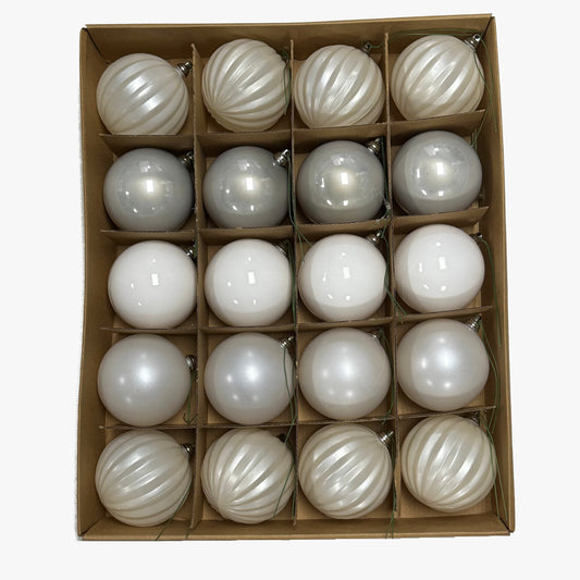 80mm White - 120pcs