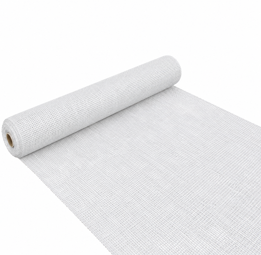 Burlap white - 1
