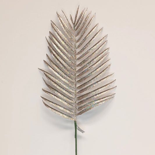 14Inch Champagne Palm Leaf - Pack of 10