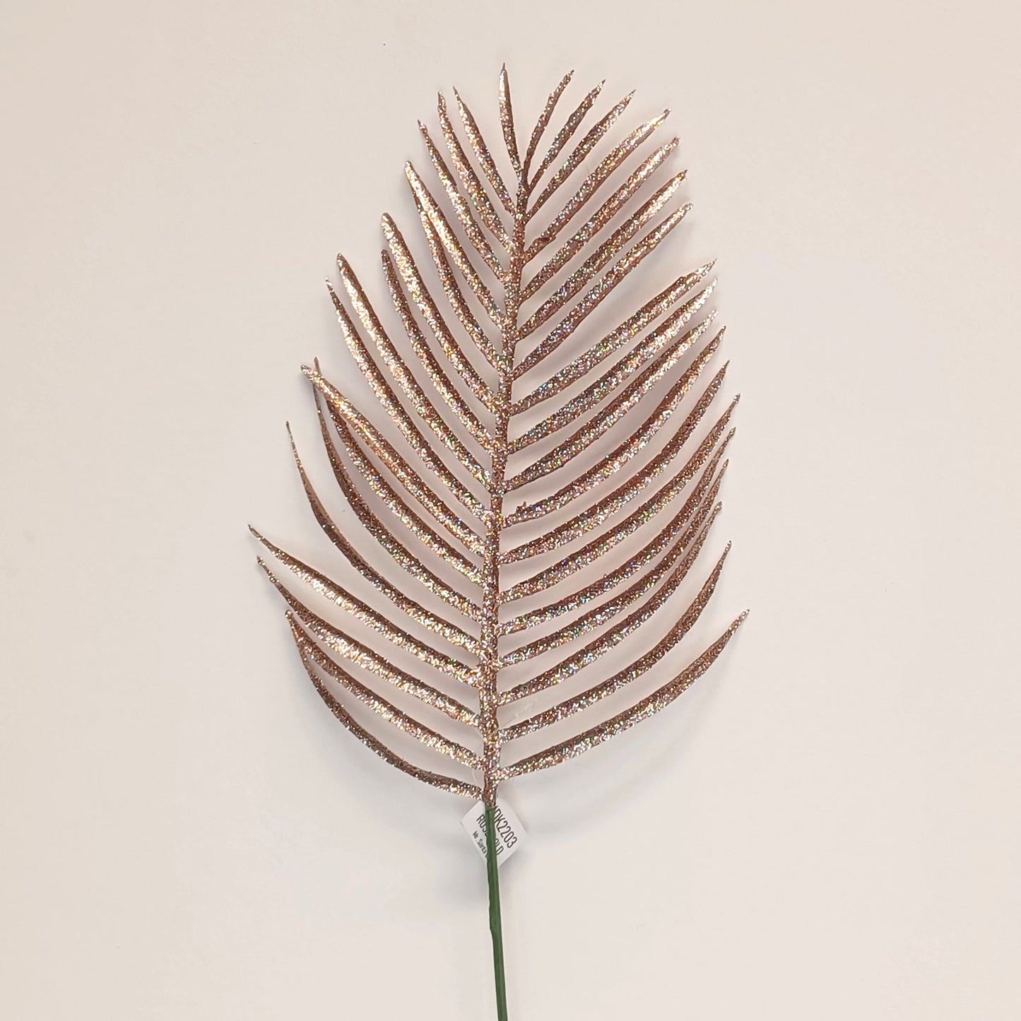 14Inch Rose Gold Palm Leaf - Pack of 10