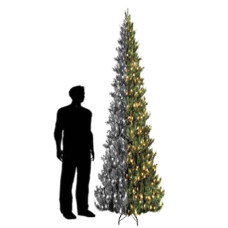 9ft Breckenridge Slim Christmas Tree - 1200 2Chip LEDs