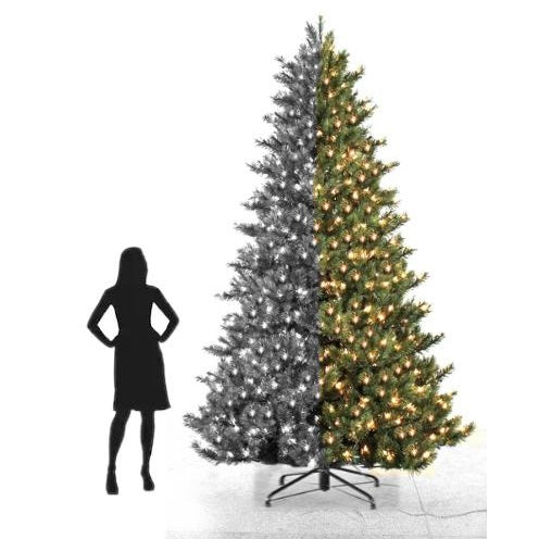 12ft Luxury Pre-lit Spruce Christmas Tree - 1800 2Chip LEDs