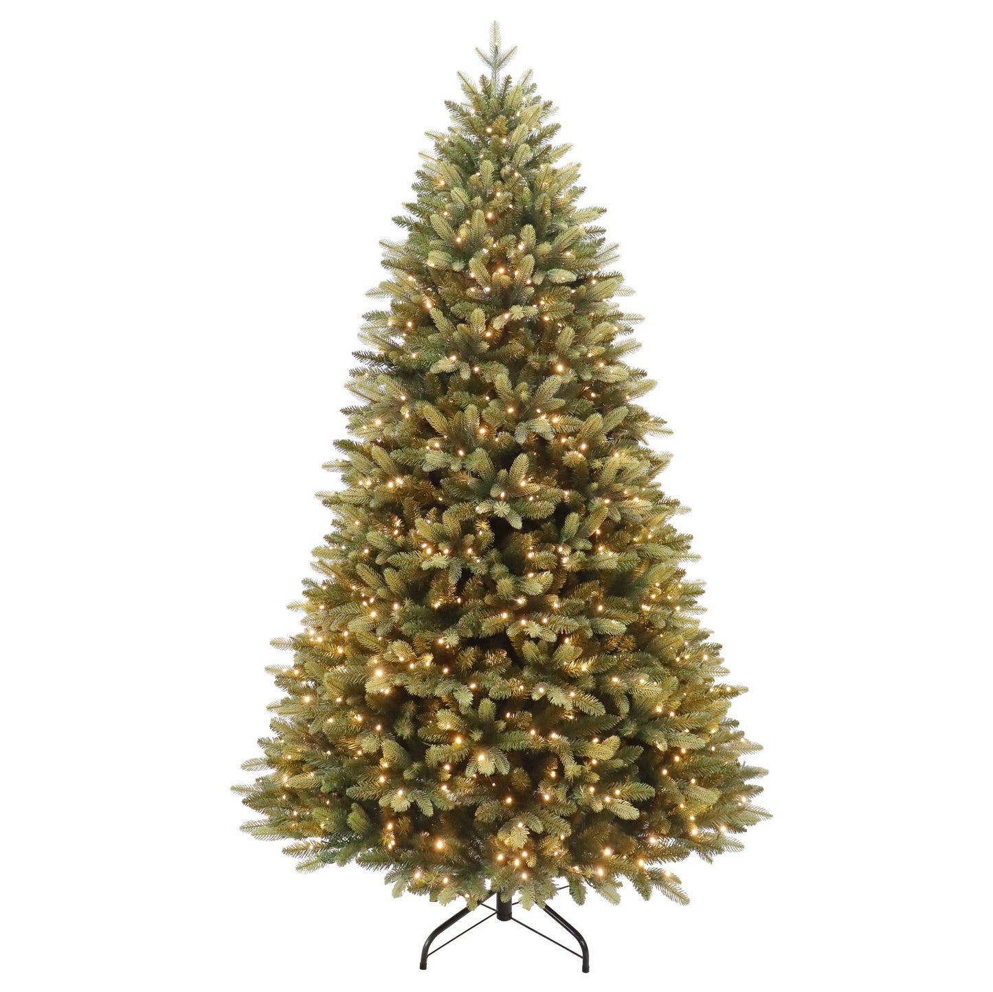 9ft Pre-lit Corvara - 1100 LEDs (Warm-White/Multi-Colour)