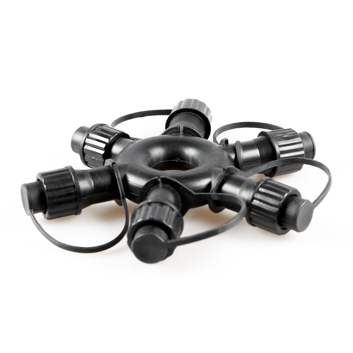 5 Way Ring Connector - Black