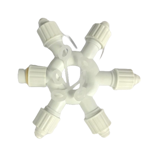 5 Way Ring Connector - White