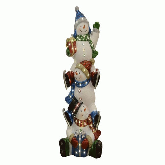 Stacked Snowmen - 1pc