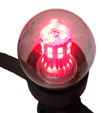 E27 Bulb - Red - 45pcs