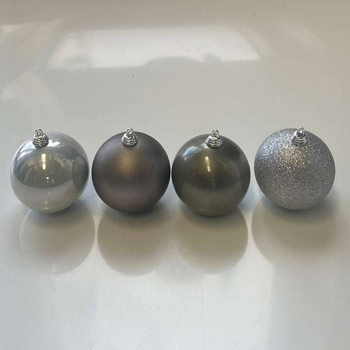 60/80/100mm Shatterproof Baubles The Christmas Decorators