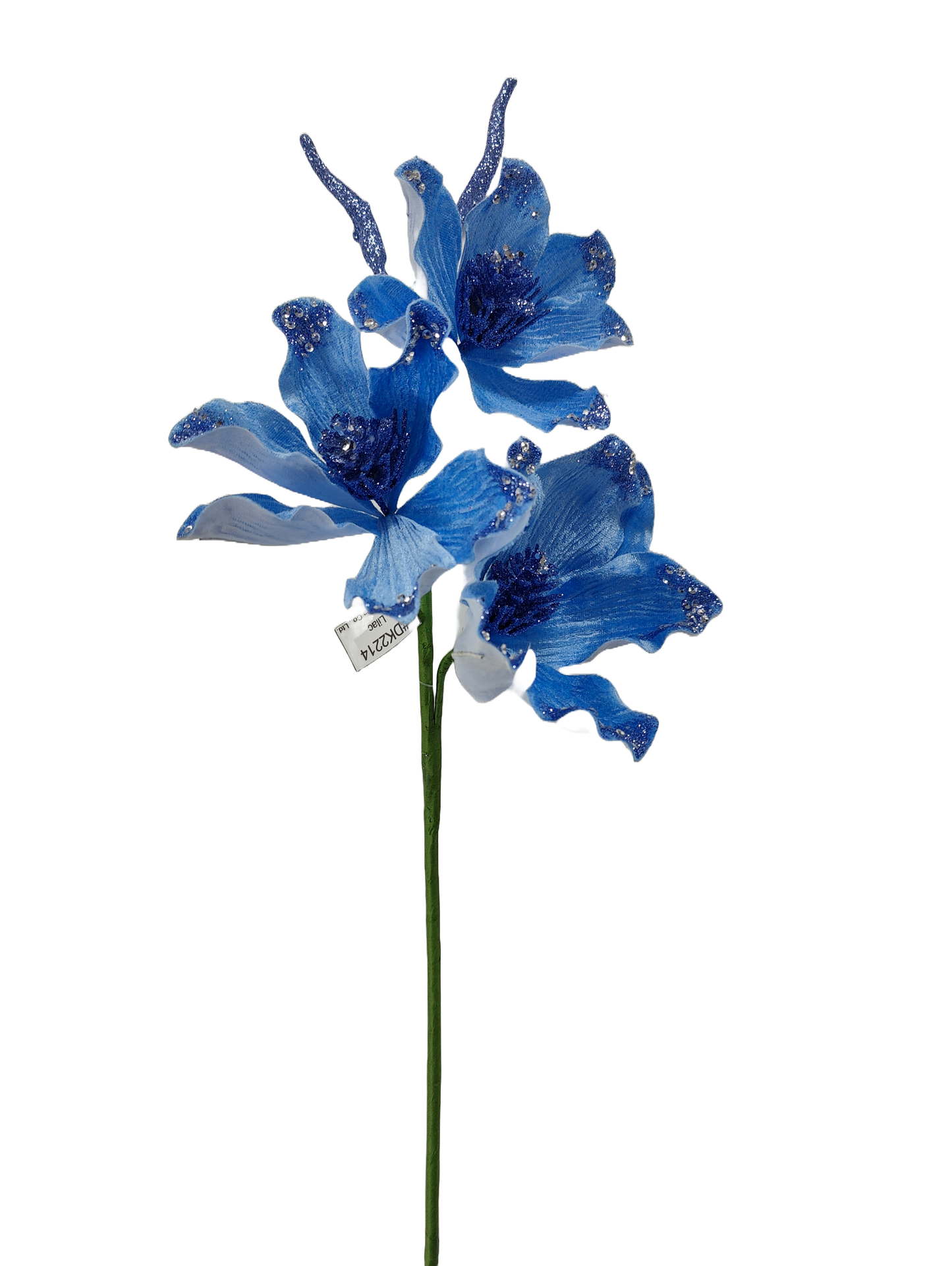 Blue (Denim) Small Flower Pick - Pack of 10