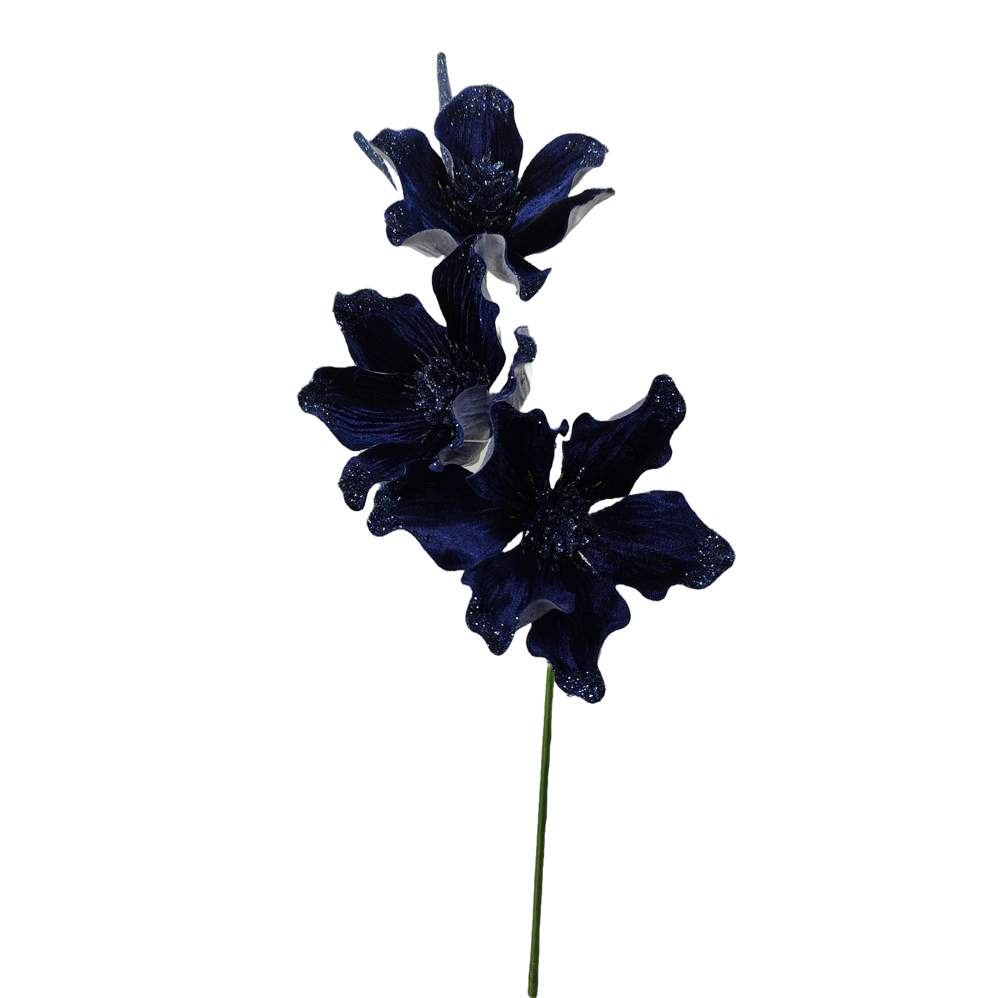 Blue (Midnight) Small Flower Pick - Pack of 10