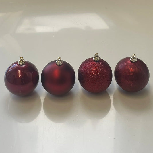 60mm Burgundy - 120pcs