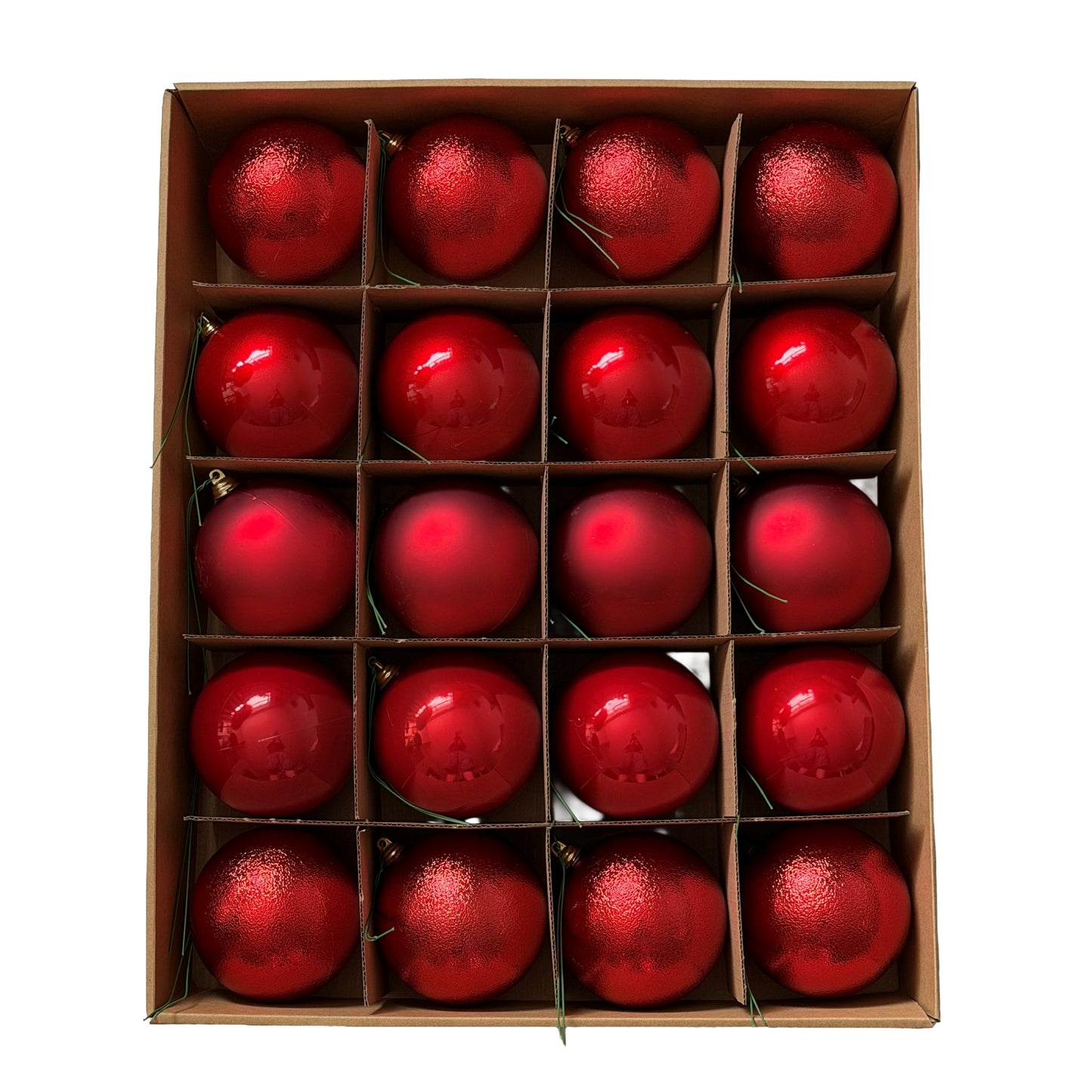 80mm Red - 120pcs