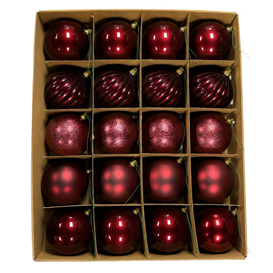 80mm Dark Red - 120pcs