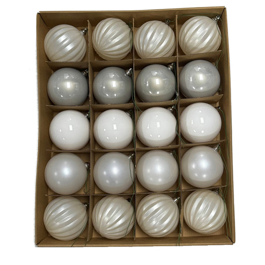 80mm White - 120pcs