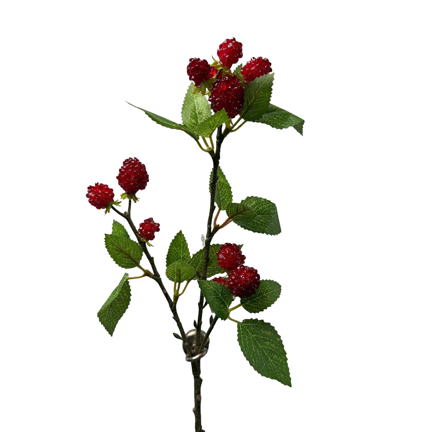 Raspberry on stem 39cm - 6pcs