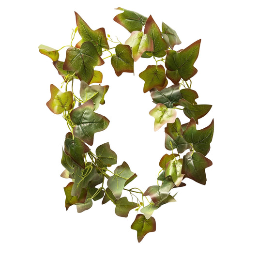 Ivy Garland Burgundy - 6pcs