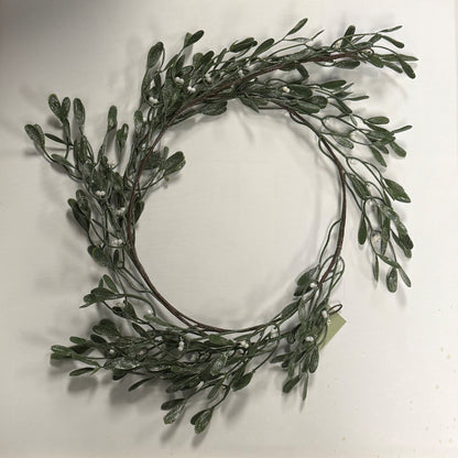 Frosted Mistletoe Garland 180cm - 1PC