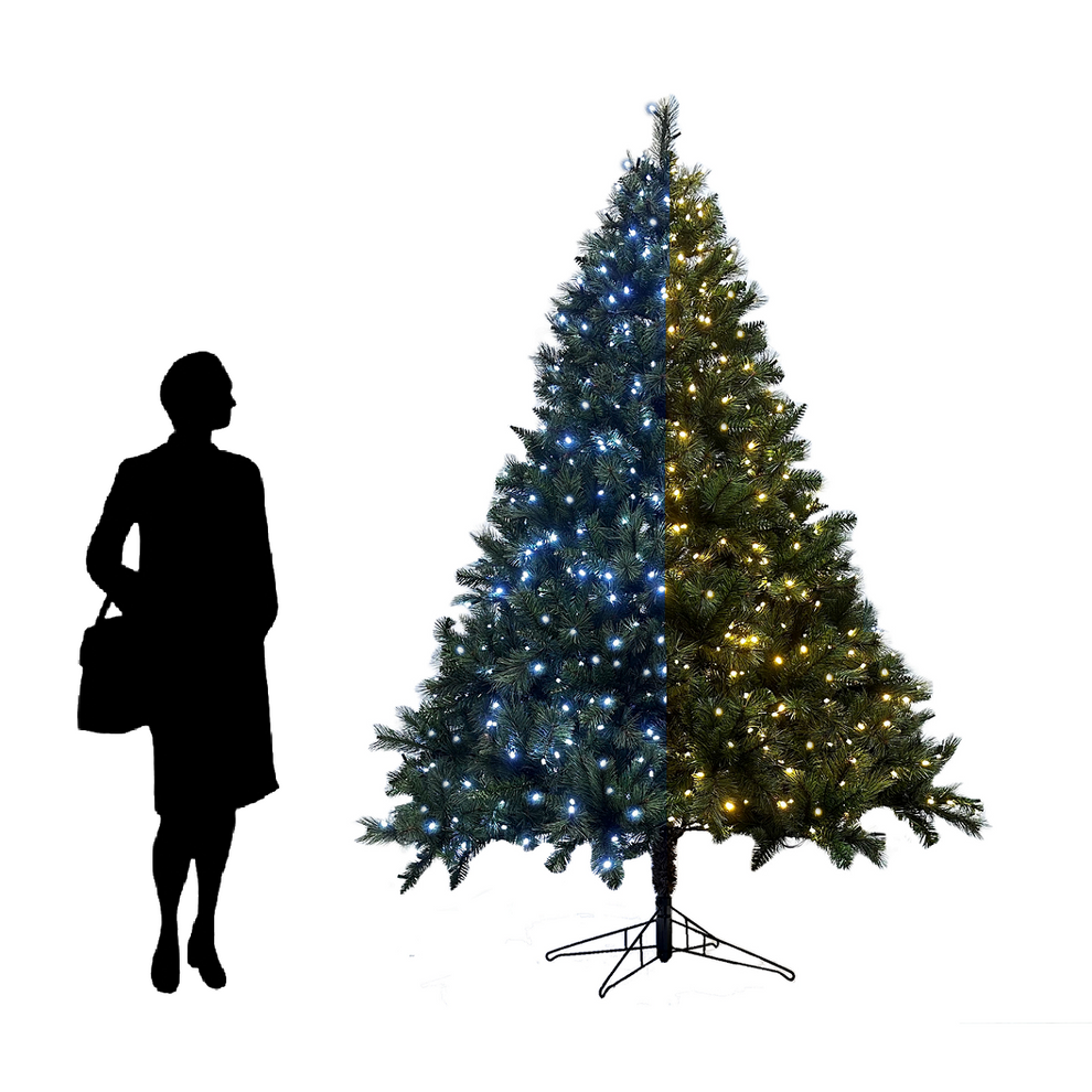 9ft Aspen Christmas Tree 11002Chip LEDs (230v) The Christmas