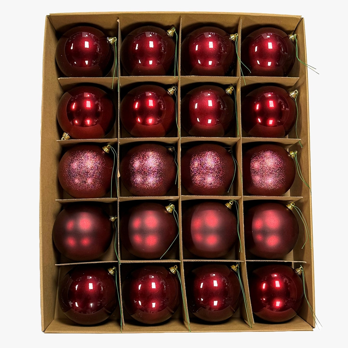 100mm Dark Red - 120pcs
