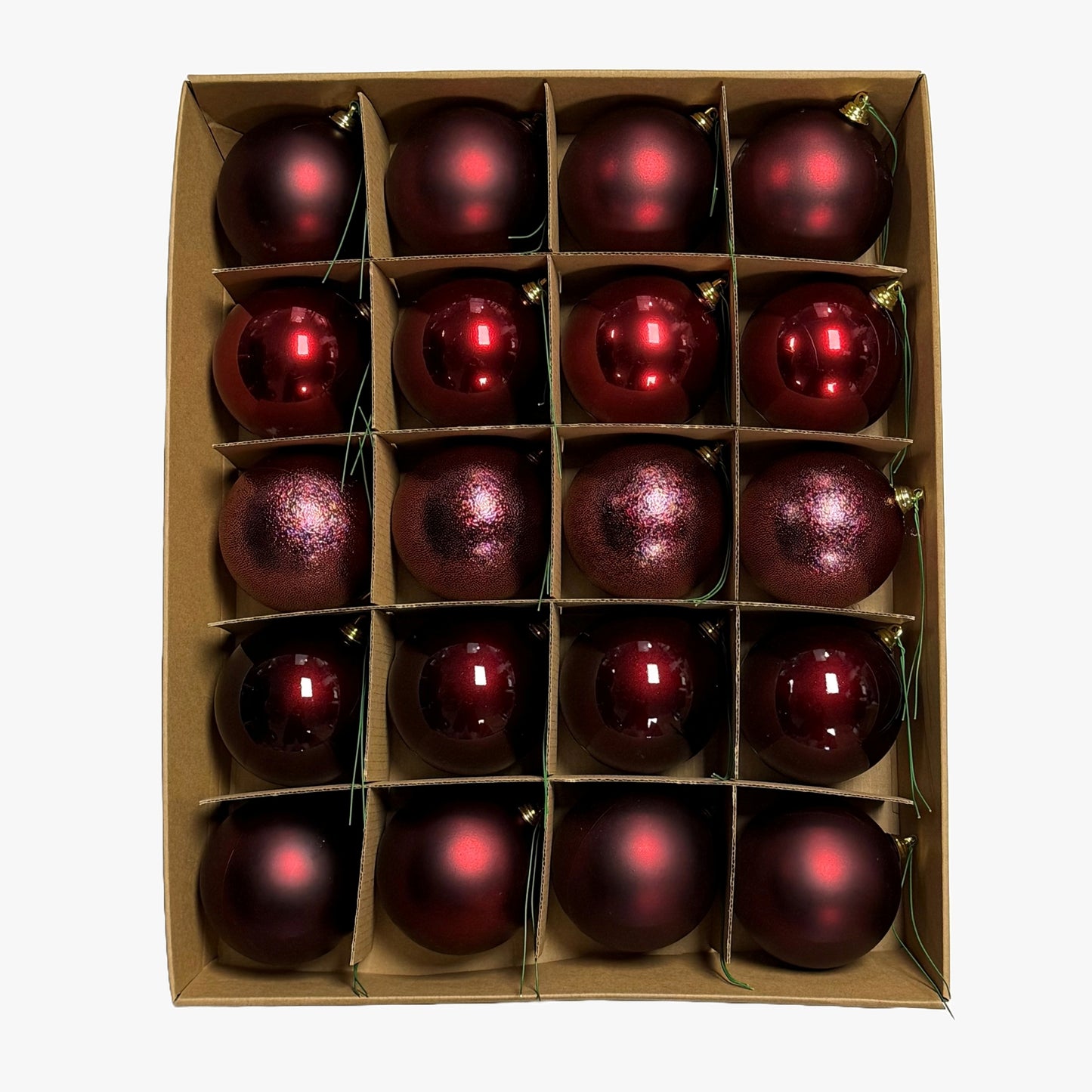 80mm Dark Red - 120pcs