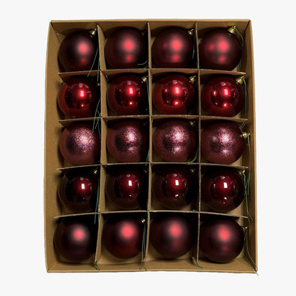 80mm Dark Red - 120pcs